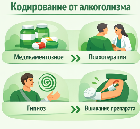 кодирование от алкоголизма в Пущино Санати